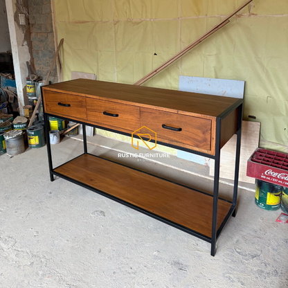 MIGGO INDUSTRIAL CONSOLE TABLE
