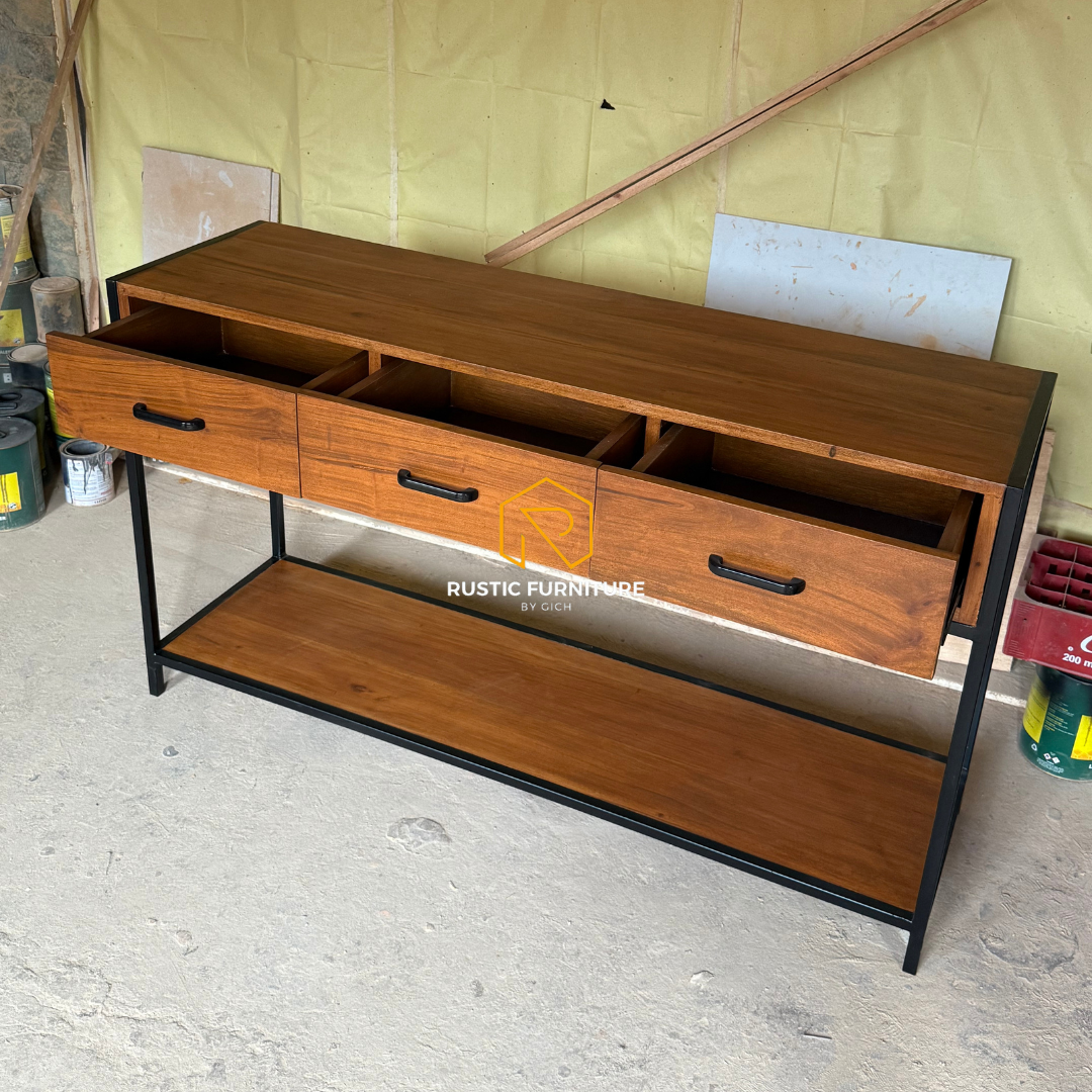 MIGGO INDUSTRIAL CONSOLE TABLE