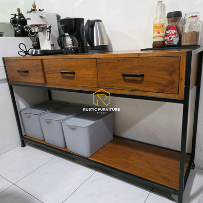 MIGGO INDUSTRIAL CONSOLE TABLE