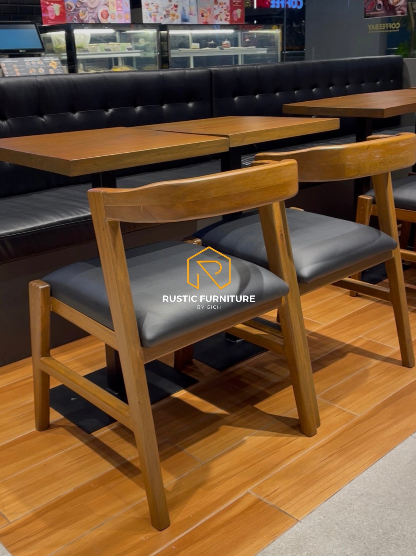 HERMIE SOLID CHAIRS (PADDED SEAT)