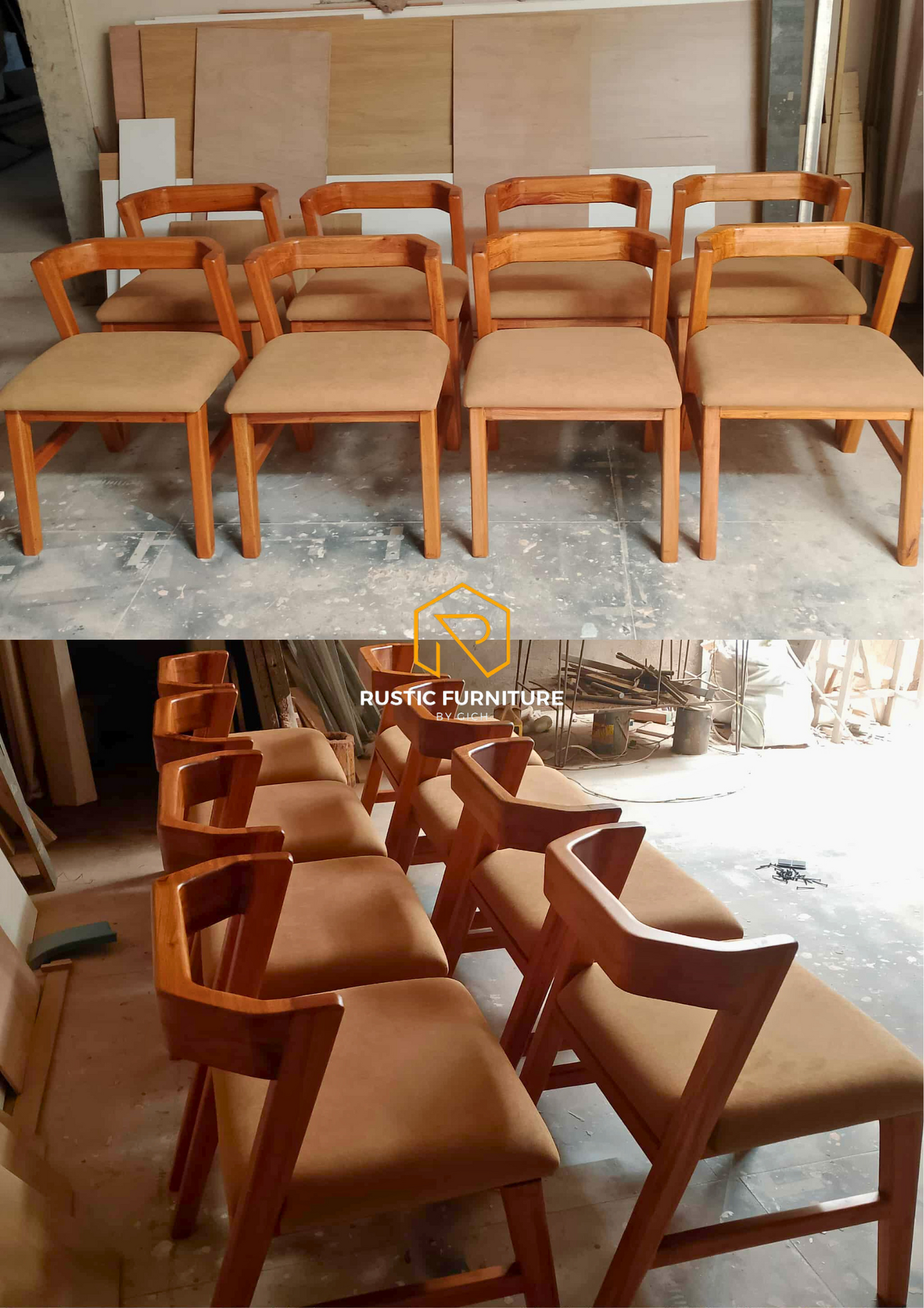 HERMIE SOLID CHAIRS (PADDED SEAT)