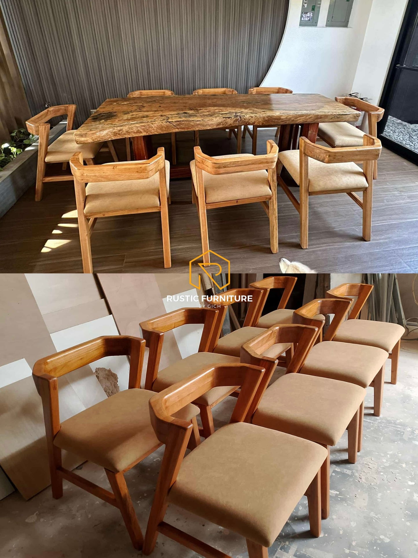 HERMIE SOLID CHAIRS (PADDED SEAT)