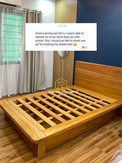 CALEB SOLID FLOATING BED