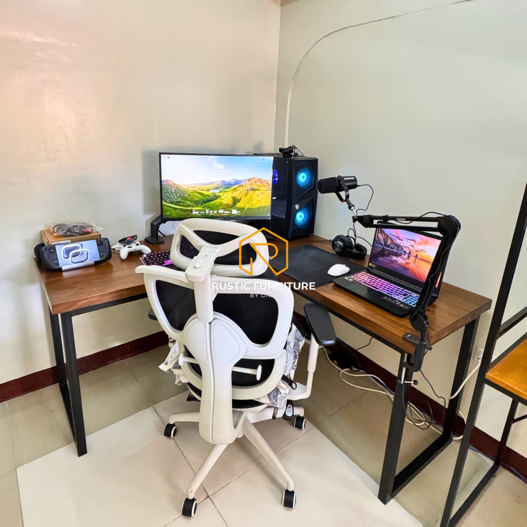 STELLA INDUSTRIAL L-SHAPED DESK