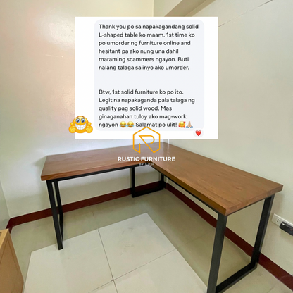 STELLA INDUSTRIAL L-SHAPED DESK